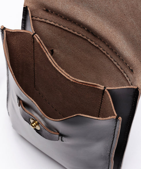 MR.OLIVE E.O.I / HORWEEN CHROMEXCEL LEATHER / 2POCKET SACOCHE / ホーウィンクロムエクセルレザー/2ポケットサコッシュ